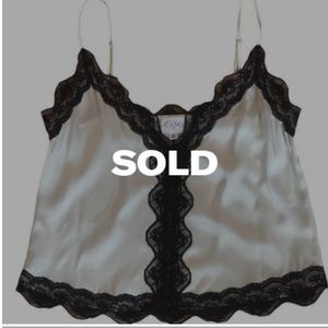 SOLD. CAMI NYC Silk Top XS